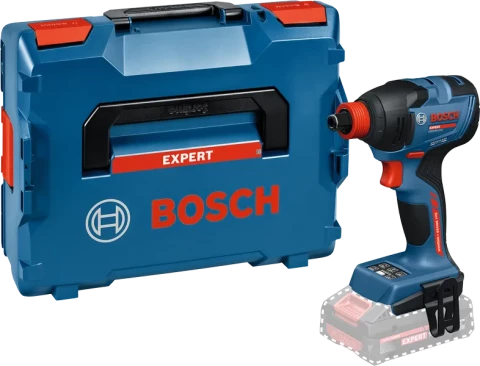 Akum. Impulsa skrūvgriezis EXPERT EXDX 18V-210,1/2"+1/4"HEX 210Nm L-Box b/a un lād. Bosch 06019J0400
