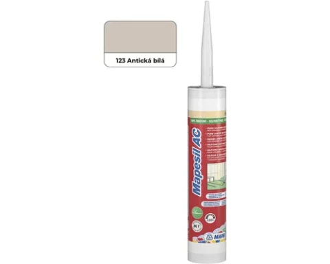 MAPEI MAPESIL AC-123 310ML Silicone sealant Antik white