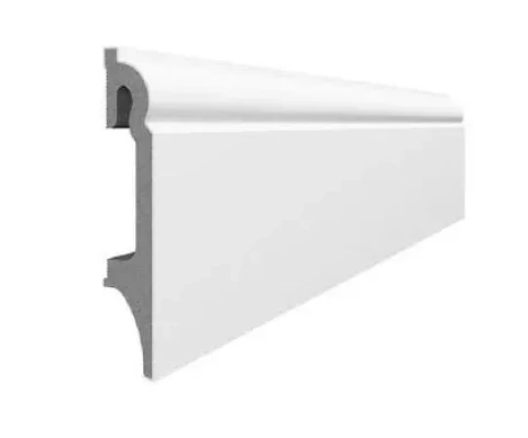 Grīdlīste PVC ūdensizturīga ESPUMO ESP301 balta 16x80x2400mm