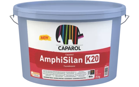 Caparol Amphisilan-Fassadenputz R20 Apmetums 25kg base 1