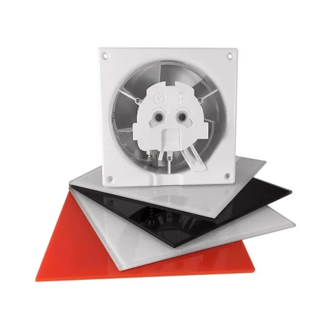 Extractor fan DRim 100S BB, with bearings, without decorative glass