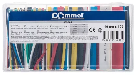 Termorūkošā caurules komplekts  1.5mm-13.0mm