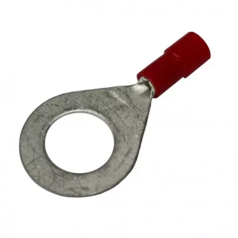 Ring terminals PVC DIN462237 0.5-1.0MM2 D-4