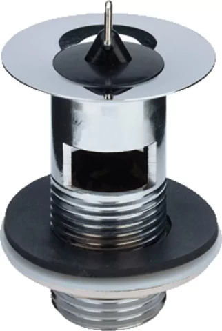 102296 Viega izplūde 1 1/4 x60x70 hrom. ar pārplūdi