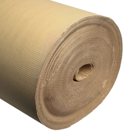 Izolācija zem parketa 2-slāņu  gofr.kartons 4mm plat.1.05m