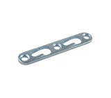 Iefrēzējama dubultā uzkares plāksne cinkota 80mm