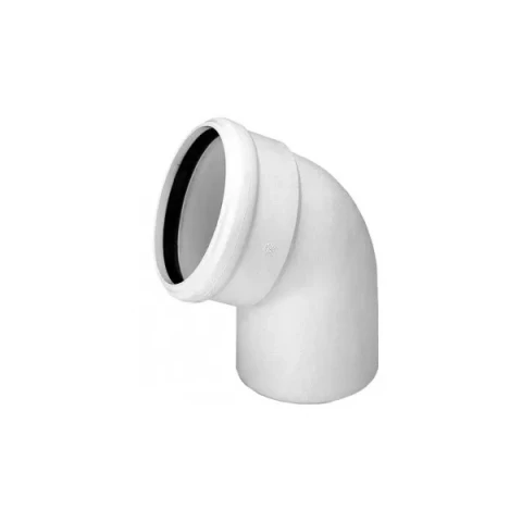 Iekšējās kanalizācijas PP HT līkums 50/67'