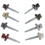 Roofing Screw with Washer  4.8x28 (RR23 dark grey) (250)