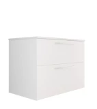 KAME GRAND bathroom cabinet 80cm with sink, matt white 16113512