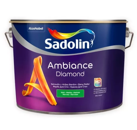 Sadolin AMBIANCE DIAMOND BW 0.5L Матовая краска для стен