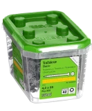 Skrūves fasādei, terasei 4.2x55 A2 250gab/iep nerusējošais terauds ESSVE 640555