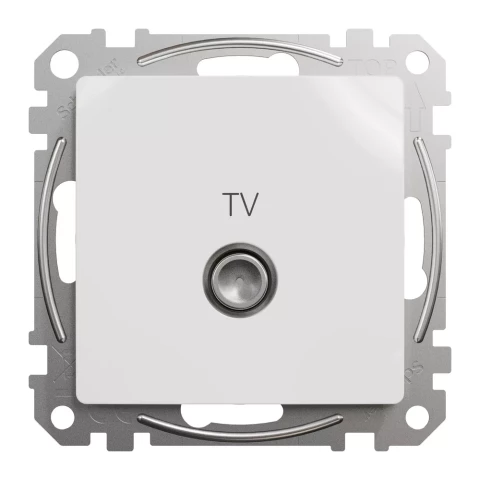 SEDNA TV ligzda gala 4dB balts SDD111471