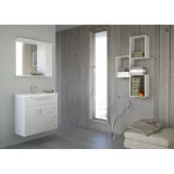 RB Spoguļskapis Eternal 82cm  ar LED apg.spīd.balt 16055115