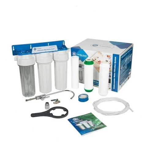 Четырехступенчатая система очистки воды с капиллярной мембраной