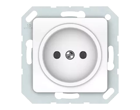 VILMA SL 250 white  socket without side earth meh