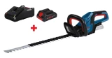 Cordless hedge trimmer GHE 18V-60 + CHARGER KIT GBA 1X4.0AH PROCORE 18V + GAL 18V-40