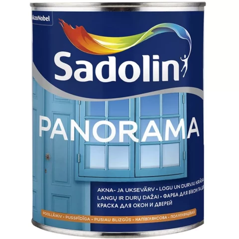 Sadolin Panorama BW 1L краска для деревянных окон и дверей