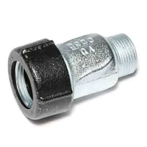  Муфта переходная на наружную резьбу  Dn 25 (31,4 - 34,2) 1''