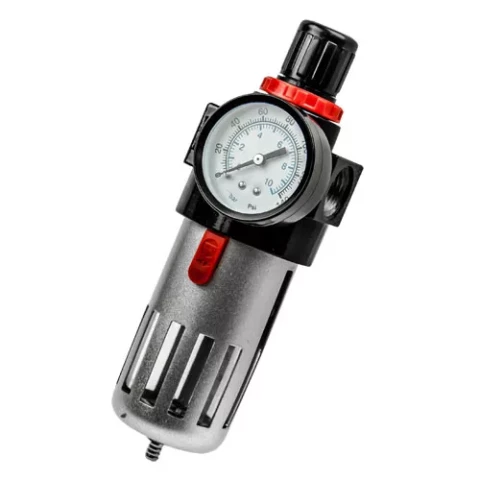 FASTER TOOLS Reducer with filter and pressure gauge 1/2"