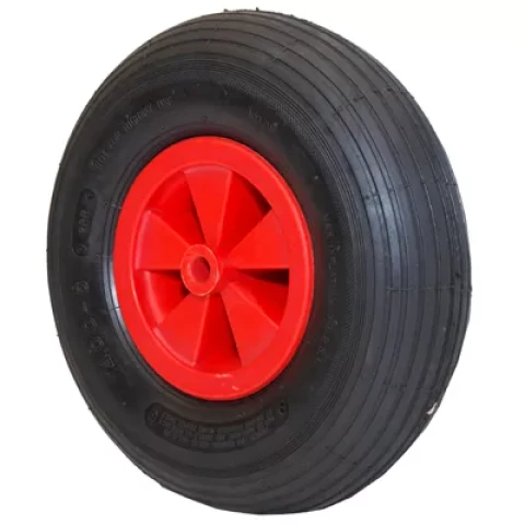 Ķerras ritenis 13x4.0-6 plastmasas disks ass16mm