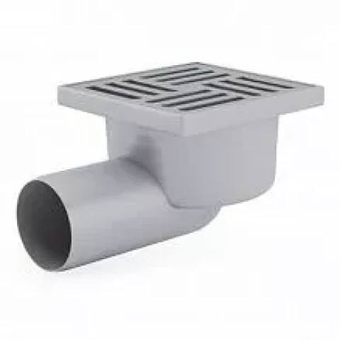 Traps 100x100 DN50 horiz.izvads ,reste no ner.tērauda TA5102EU