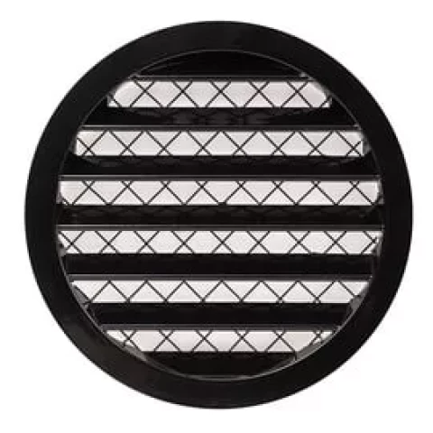 Reste alumīnija sakausējuma, Ø125mm, melna