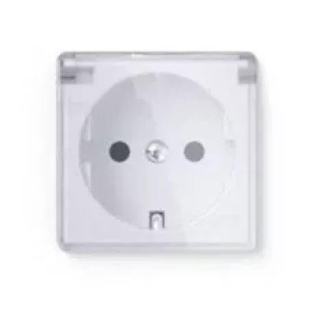 MIKRO socket ar vāciņu b/r  white