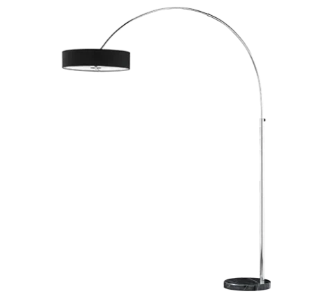 Floor Lamp TRIO Perez E27 max3X60W black 421100302