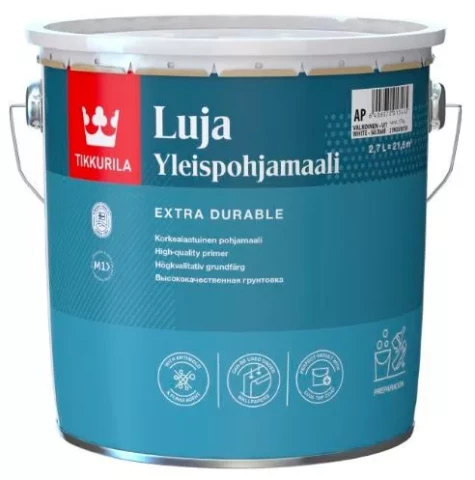 Tikkurila LUJA YLEISPOHJAMAALI AP 2.7L универсальная грунтовка