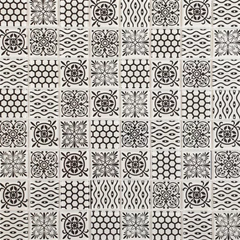 Flīzes stikla mozaīka Midas Nr27 4x300x300mm AMGL04XX027