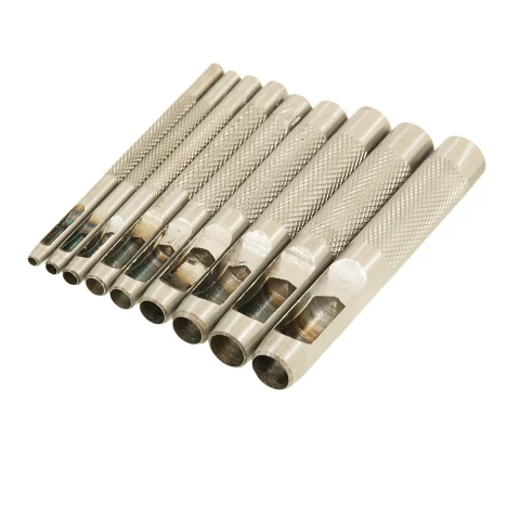 FASTER TOOLS Hollow punch set - 9pcs 2,5 - 10mm