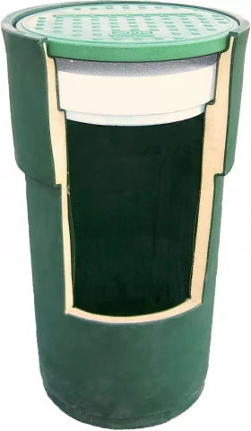 PE Well PM 500 with cover