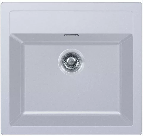 FRANKE virtuves izlietne SID 610 560x530mm Tectonite Urban pelēka ar vent. 114.0463.958