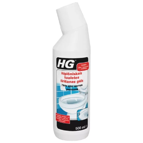 HG hygienic toilet cleaning gel 0.5L