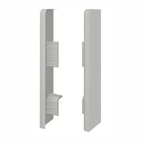 Grīdlīstei ESPUMO nobeigumi ESP203 tumši pelēka