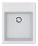 FRANKE izlietne SID 610-40 620x50 cm manual 31/2" ventilis Arktis weiss, 114.0499.970