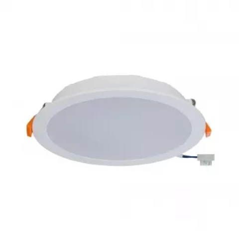 LED panelis 6W (40) 520LM 100mm IP44/IP20 220~240V 3000K, balts