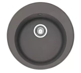 Кухонная мойка Franke Fragranite ROG 610-41 d51см, серая, 114.0009.542
