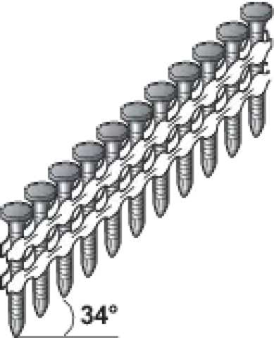 Essves anchor nails in plates 4.0X40 HDG 1200pcs/pack, 777694