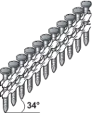 Essves анкерные гвозди в пластинах 4.0X40 HDG 1200шт/уп, 777694