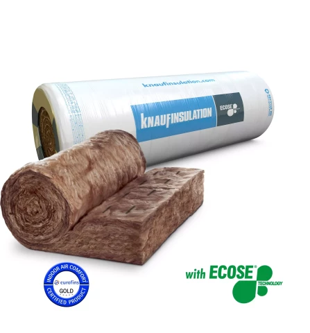 Knauf Insulation UNIFIT 034 M 50x1200x9200mm 11.04 m2/rullī 24ruļļi/paletē