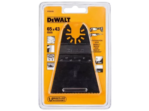 DeWalt DT20705-QZ Multi Tool Fast Cut Wood Blade 43x65mm