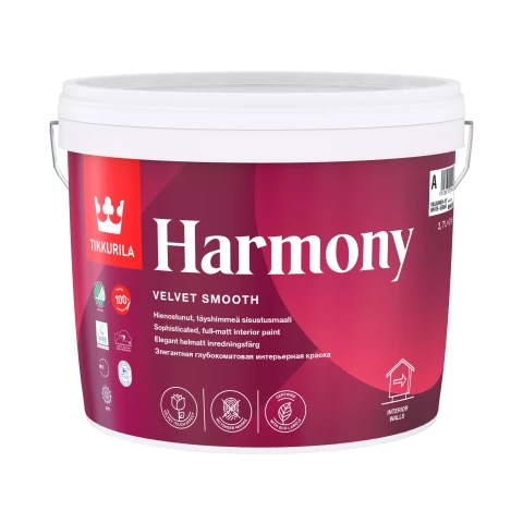Tikkurila HARMONY C 2.7L acrylate latex paint
