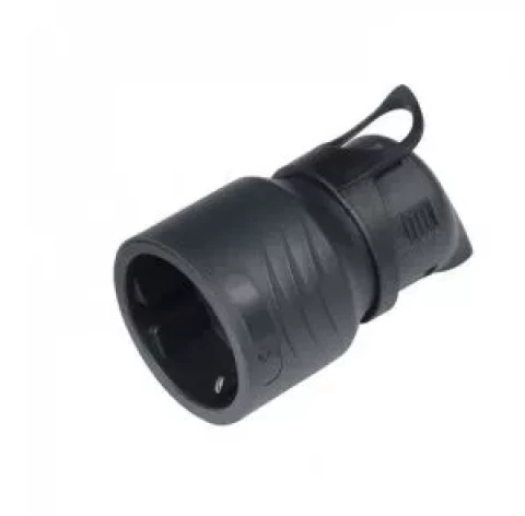 Rozete leņķa a/z 16A melna