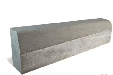Road edge 1000x150x220-300.left, gray GBK 30-4 9pcs / piece 88.60kg / piece