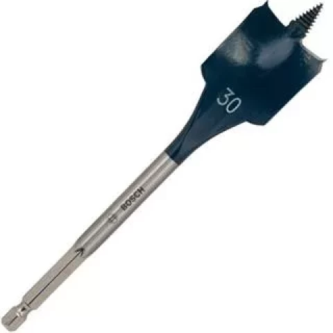 Перовое сверло Self Cut Speed, с шестигранным хвостовиком 30 x 152 mm