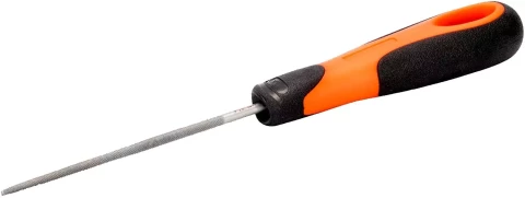 Apaļā vīle 8" 200mm, vidējs rievojums, Ergo rokturis, BAHCO 1-230-08-2-2