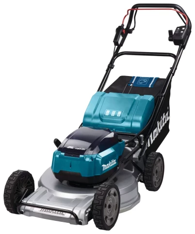 Аккумуляторная самоходная газонокосилка DLM533PT4, 2x18V, 53cm, 4XBL1850B, 4x5,0Ah, DC18RD, MAKITA
