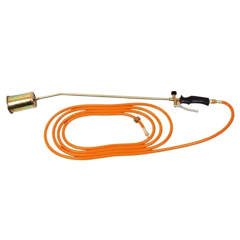 Gāzes deglis ar šļūteni 5.0m  ruberoīdam