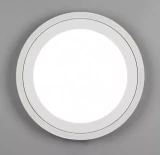 Потолочный светильник Trio CARUS LED SMD 16W+8.5W 2400+1400lm 4000K D34cm белый R67223331